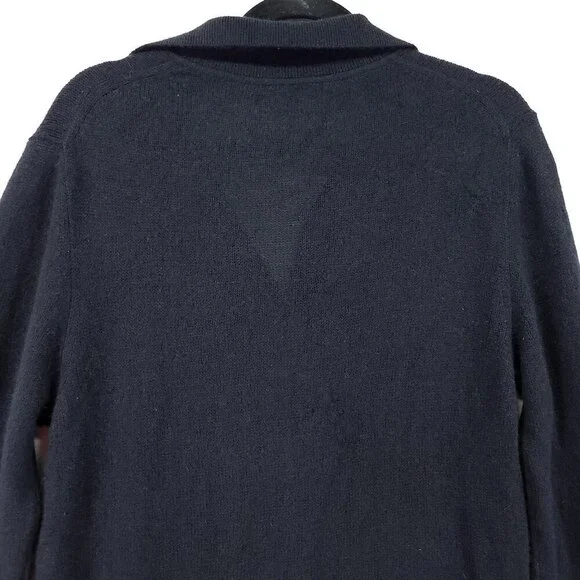 KHAITE Jo Cashmere Longline Sweater Size Small Black Designer Minimalist Tunic